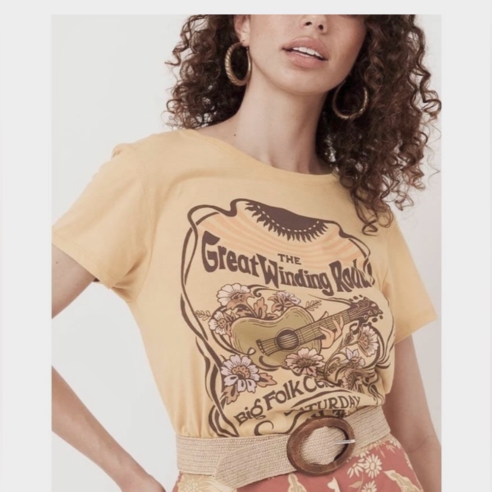 Spell Great Winding Road Tee NWTs Sz Small